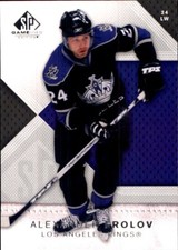 2007-08 SP Game Used #56 Alexander Frolov LOS ANGELES KINGS