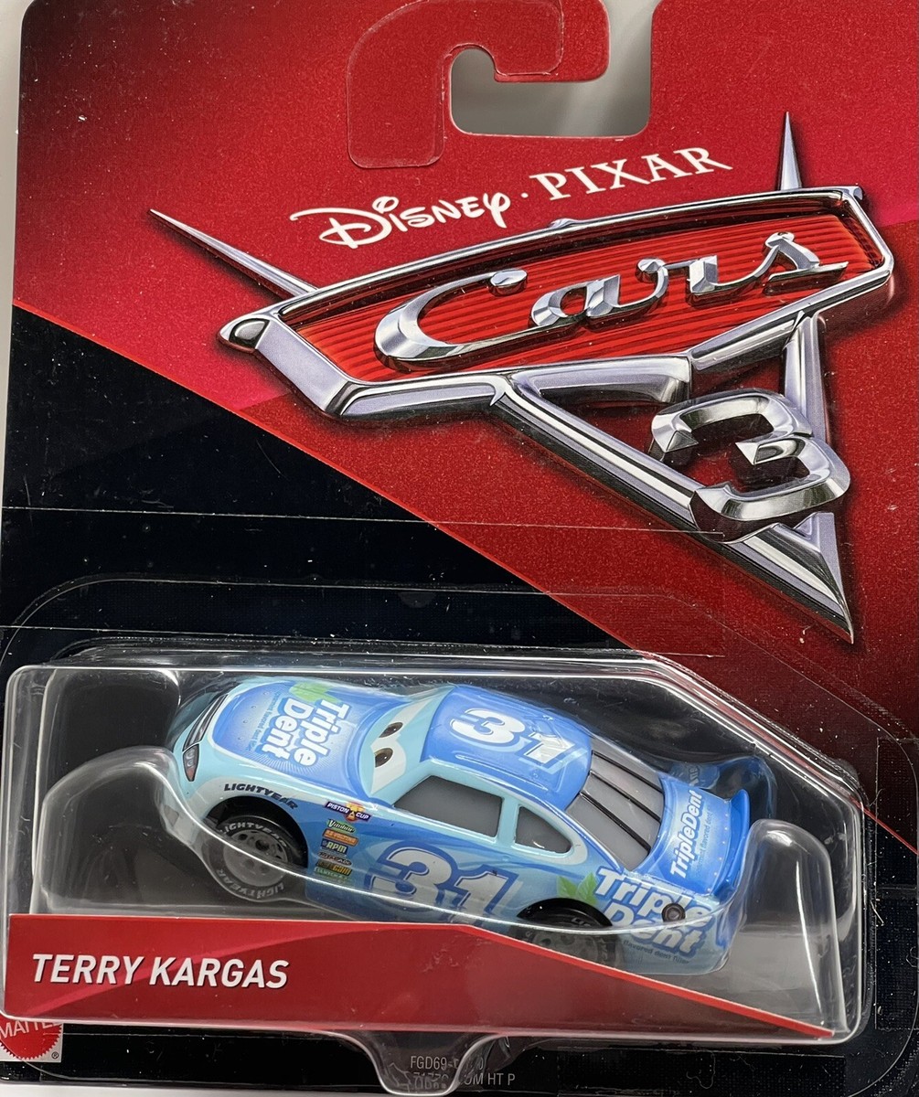 Disney Pixar Cars PISTON CUP RACERS TERRY KARGAS TRIPLE DENT #31