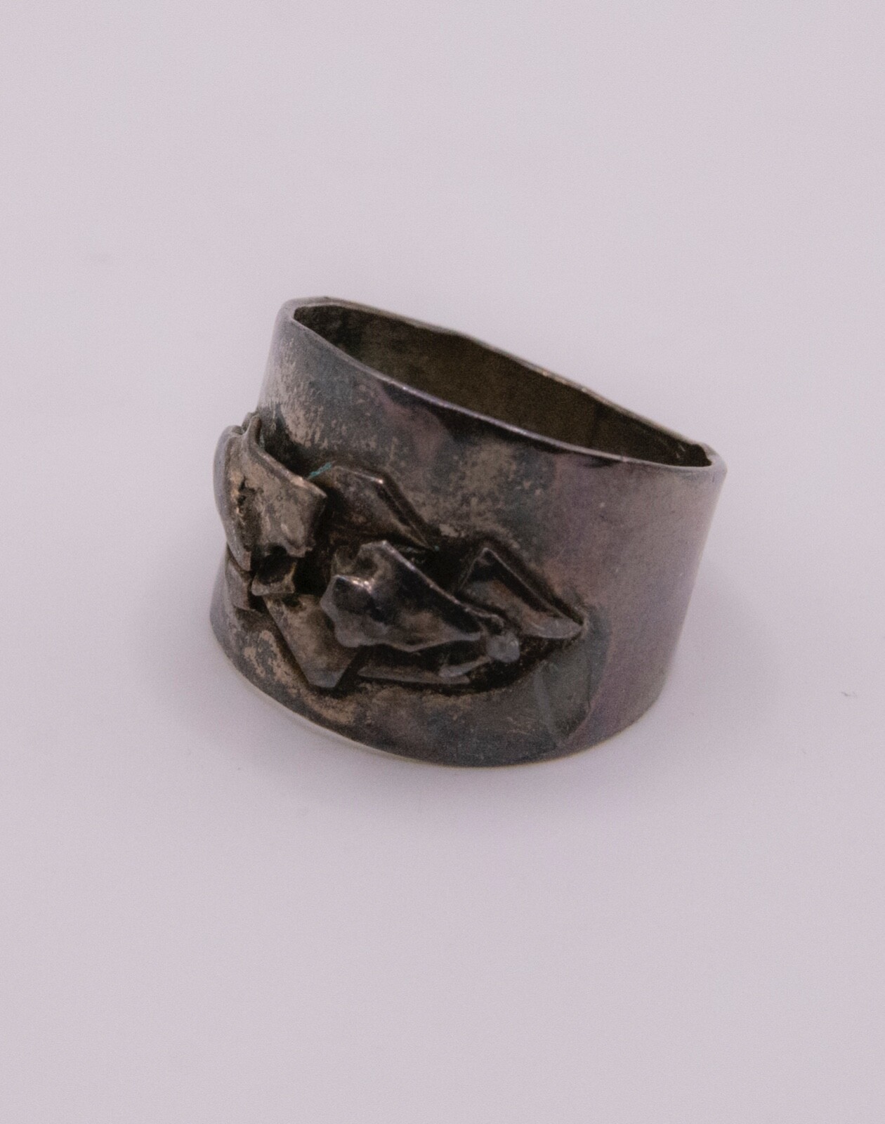 Metal Statement Ring - image 1