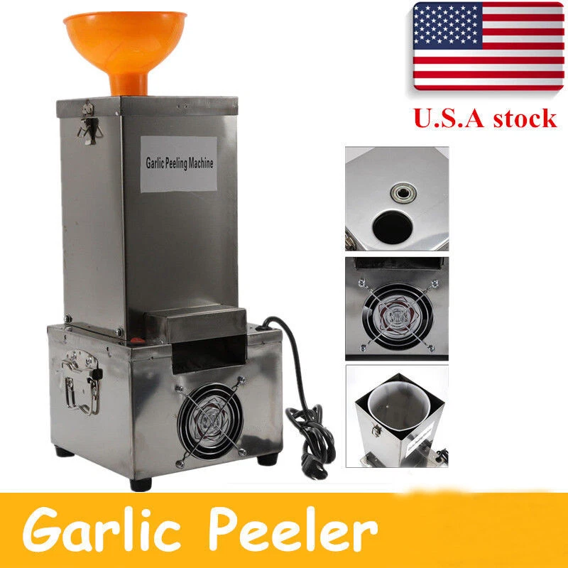 Techtongda Kitchen 110V Garlic Peeler and Garlic Peeling Machine 25-30kg/h