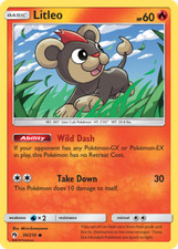 Litleo 50/214 Common | Lost Thunder | Pokemon Card