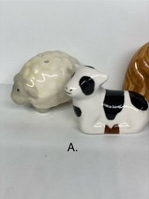 Beautiful new small salt  pepper shaker sets. Take your pick See Description.