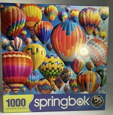 SPRINGBOK Puzzle Balloon Fest 1000 Piece Jigsaw Puzzle Sealed