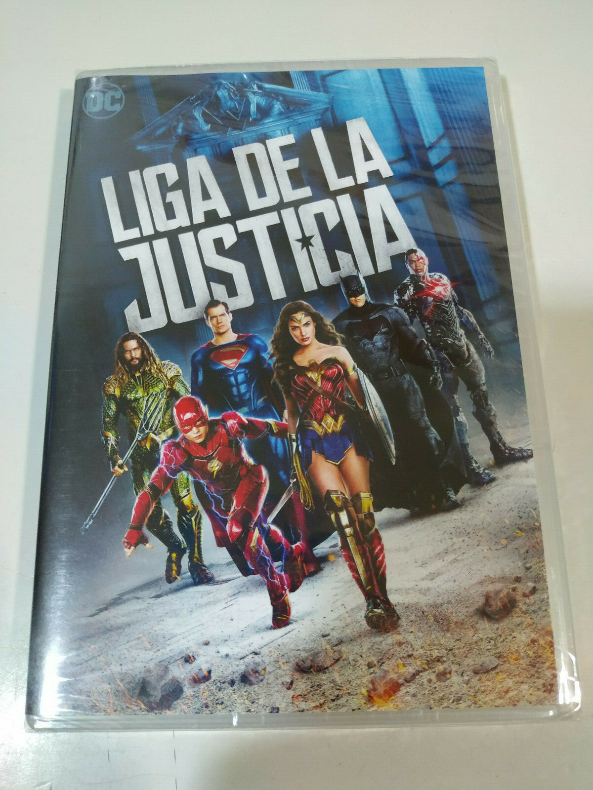 Justice League Marvel Studios Superman BATMAN DVD Spanish English New