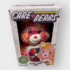 Care Bears Flower Power Bear Plush Toy Caring For The Earth 2024 Recycled! NEW