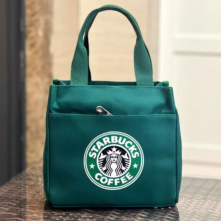 Starbucks Canvas Bag Lunch Box Bags Eco friendly Shopping Handbags