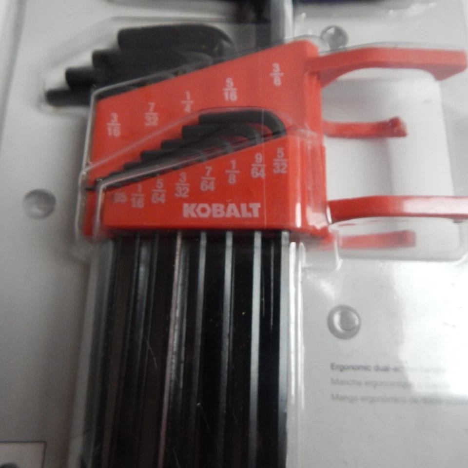 KOBALT 0498853 ToolHex Key Wrench 14 pc Set Allen SAE - Image 4 of 4