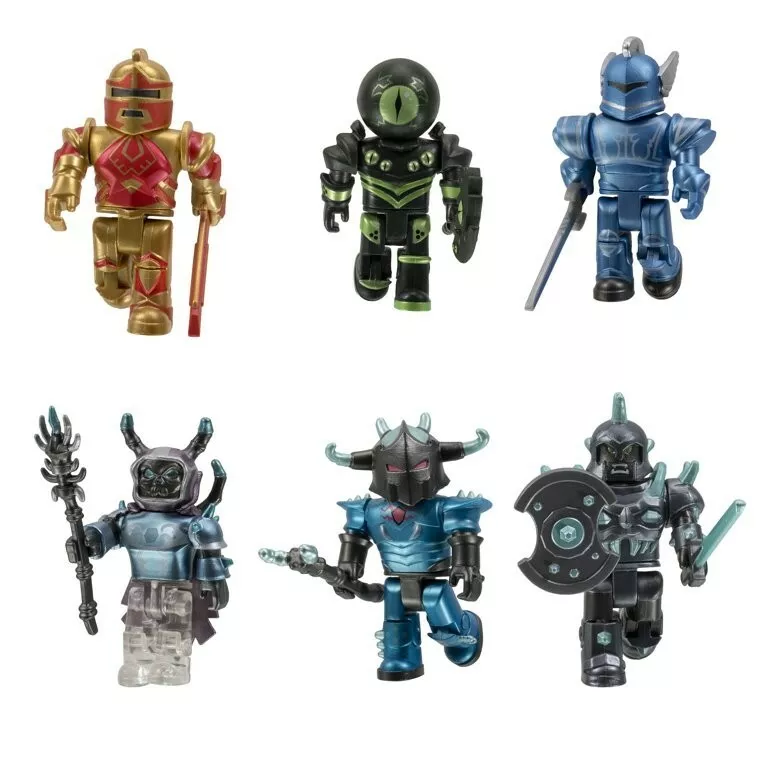 Roblox action figure Champions of Roblox Korblox Deathspeaker blue armor  knight!