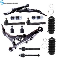 For 1992 - 1995 Honda Civic Front Lower Control Arm Ball Joint Tie Rod Sway Bar