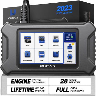 MUCAR CS90 Profi Auto OBD2 Scanner KFZ EOBD Diagnosegerät Fehlerauslesegerät ECM