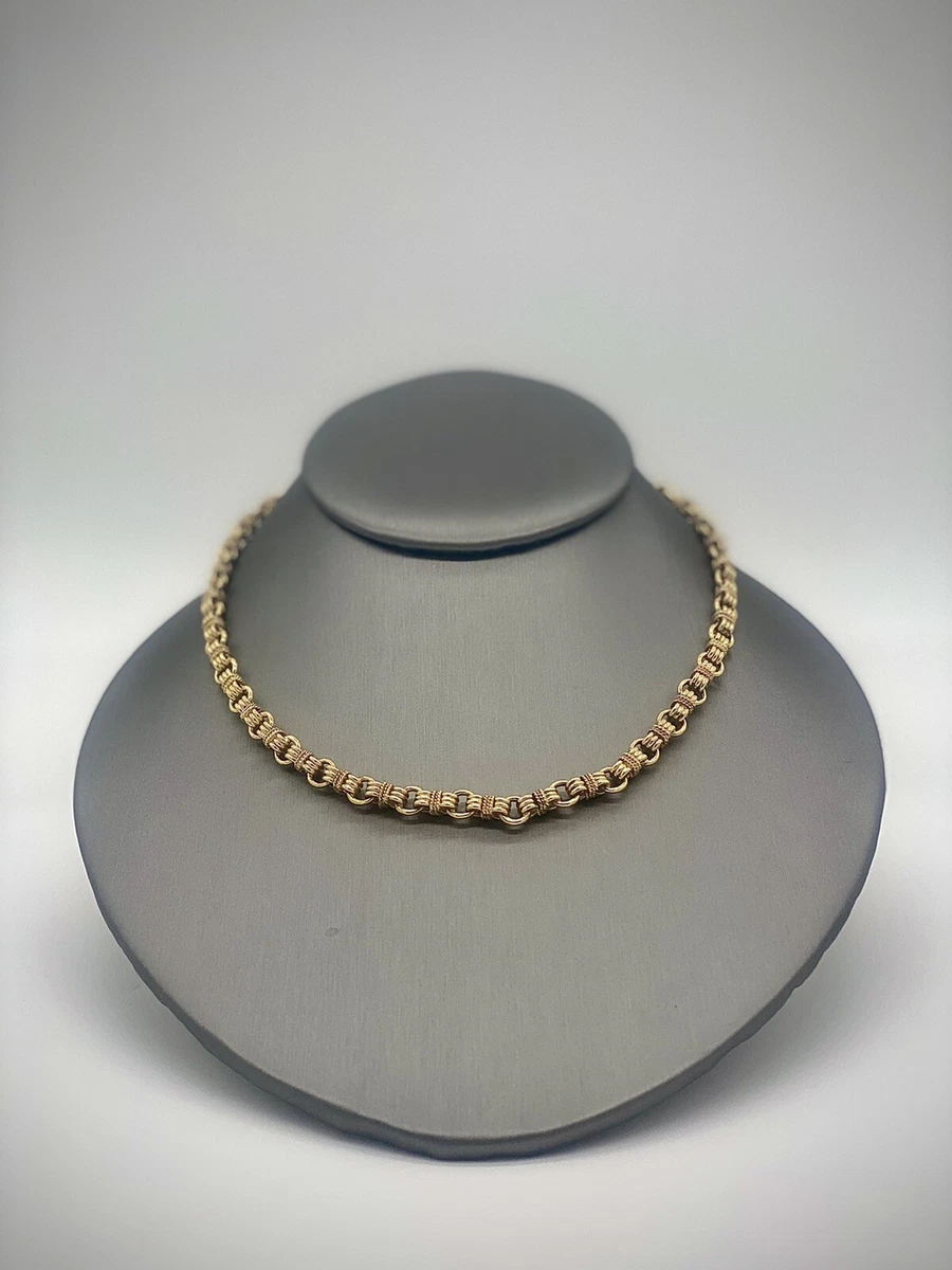 Tiffany 14k shop gold necklace