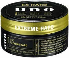 SHISEIDO UNO Extra Hard Extra Strong Hold Hair Styling Wax 80g