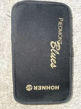 Hohner-Piedmont Blues Harmonica Incomplete Collection In Display Case With 5