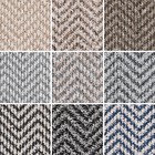Samples - Cusco Herringbone Patterned Loop Carpet