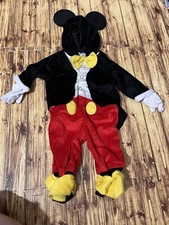 Mickey Mouse Baby Costume Disney Complete Outfit 9m Baby