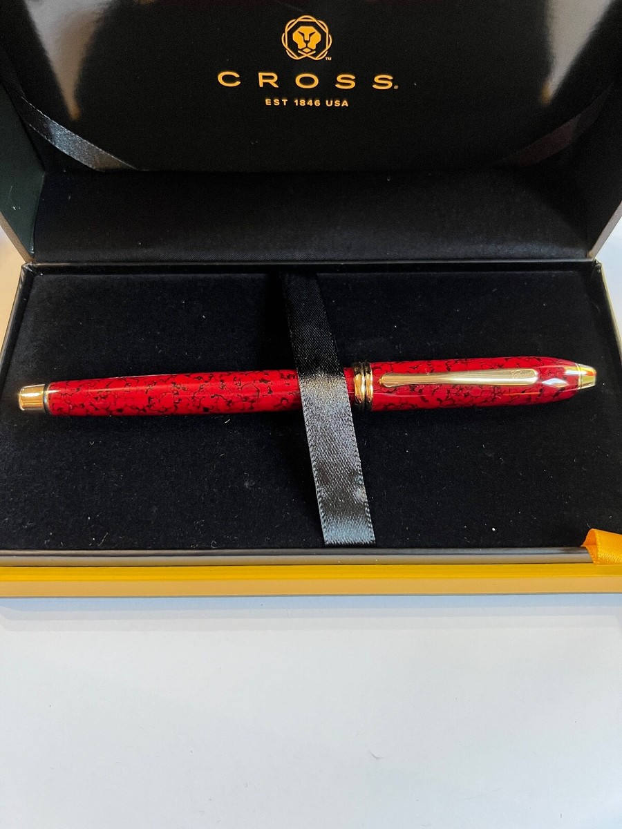 CROSS タウンゼント カーディナル レッドラッカー マーブル シャープ