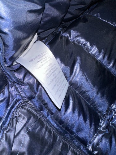 Beaumont Women's Navy Blue Down Coat Jacket Size US 14/UK 16 GreatUsed Condition - Picture 9 of 12