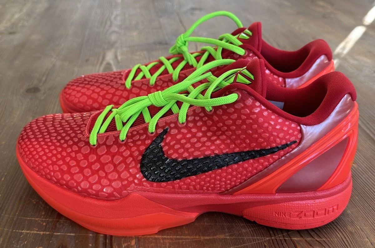 Brand New In Hand With Box Nike Kobe 6 Protro Reverse Grinch  display picture 2
