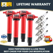 Ignition Coil & Carbole Spark Plug Fits For Chrysler 200 Jeep Compass UF557