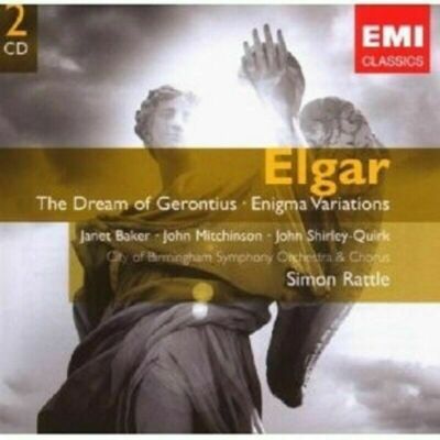SIR EDWARD ELGAR ''THE DREAM OF GERONTIUS'' 2 CD NEW