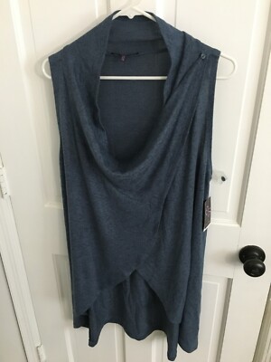 Olivia Sky Convertible Cardigan Bearing Sea Combo Women's Sz S NWT