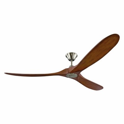 Mill Mason Turner Max 70 Inch Brushed Steel Ceiling Fan 428998