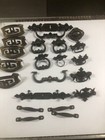 Vintage Lot of 21 Brass,other Draw Pulls Bureau Dresser Handles Bat Wing-B72