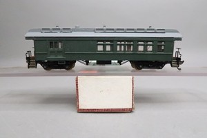 HO WOOD METAL BRASS DETAIL MODEL RAILROAD OLD-TIME PASSENGER CAR CUSTOM AS-IS