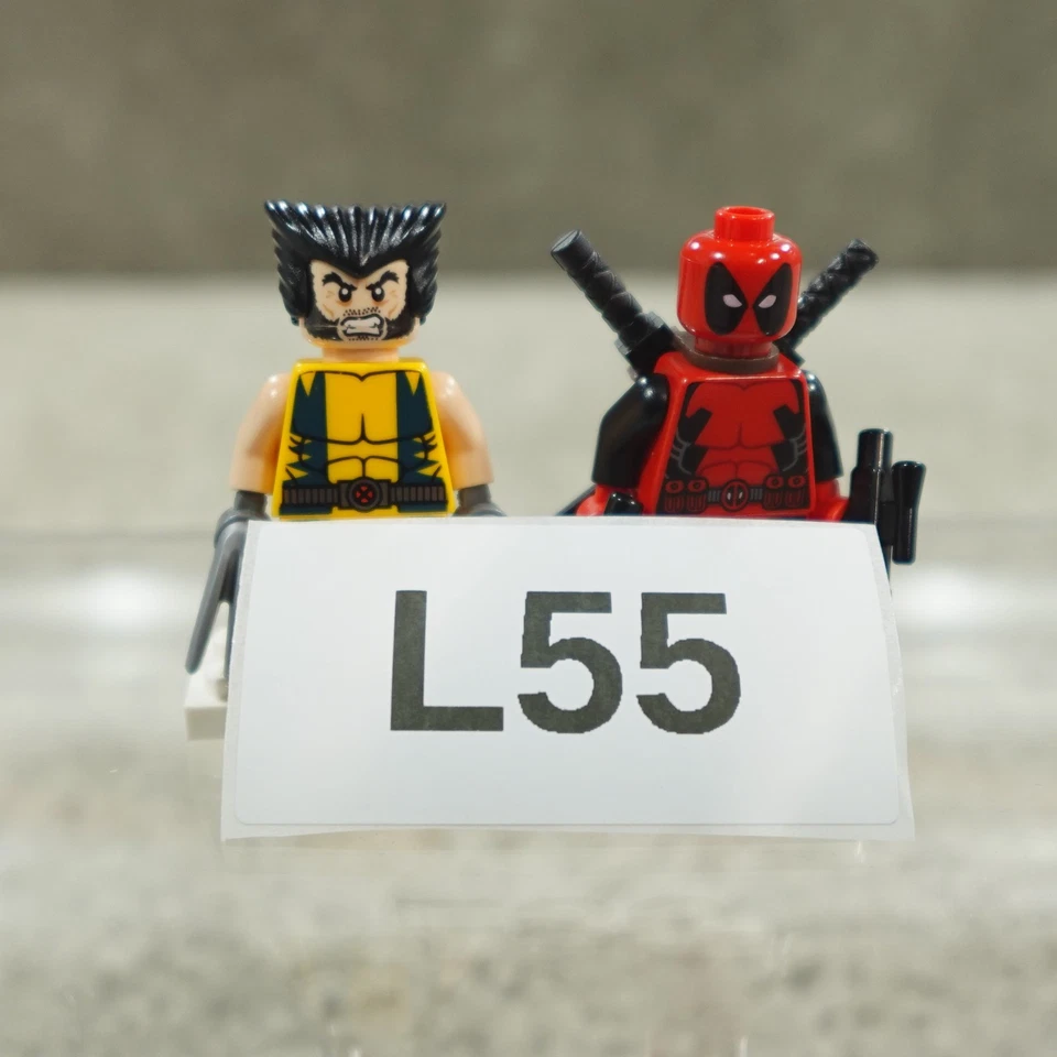 LEGO Marvel Super Heroes Minifigure Deadpool And Wolverine 6866 - Image 3 of 3