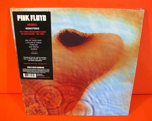 Pink Floyd Meddle Record LP 180 Gram Vinyl Remastered Echoes VG+