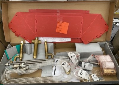 Hansgrohe 1x 13444181 Secuflex 4-Loch US Roman Tub Set