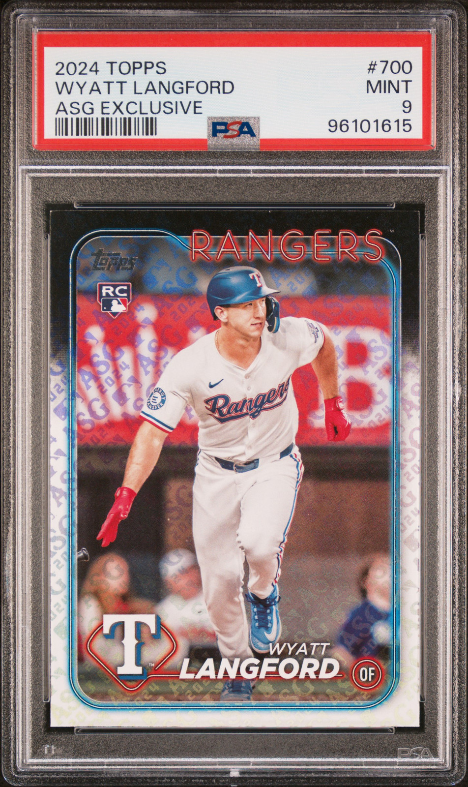 2024 TOPPS ALL-STAR GAME EXCLUSIVE #700 WYATT LANGFORD PSA 9