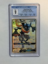 Greninja Gx SV56/SV94 Shiny Vault Holo Hidden Fates Pokemon CGC 9 Mint on eBay