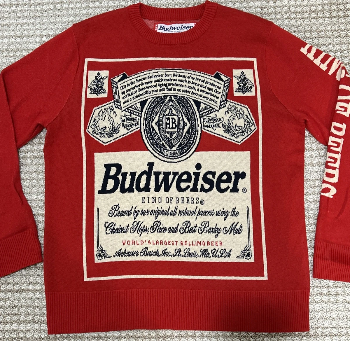 Budweiser Sweaters for Men for sale - eBay