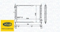 Magneti Marelli 350213154300 KüHler FüR MotorküHlung MotorküHler FüR Fiat
