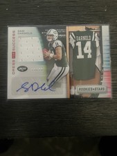 2018 Panini Rookies & Stars - Dress for Success Autograph Relics Sam Darnold  RC
