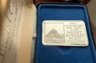 1974 1st Anniversary Bar Mt. Everest Mint 1 Troy oz..999 Fine Silver