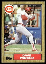 1987 Topps Dave Parker Cincinnati Reds #691