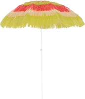 Hawaiian Beach Umbrella Patio Garden Parasol UV Sun Shade Tilt Adjustable