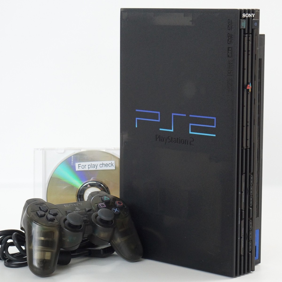 PS2 ブラック 本体 ソフトセット PS2 本体 ミッドナイト・ブラック 【すぐ遊べるセット】☆純正