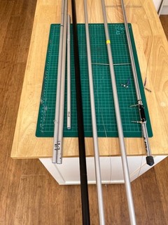 Masts for radio control model sailing yacht assorted IOM