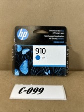 HP 910 Cyan Ink Cartridge Genuine New 3YL58AN Exp 02/2026