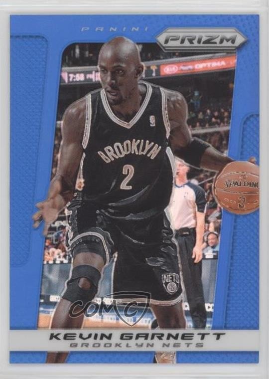 2013-14 Panini Prizm Blue Prizm Kevin Garnett #76 HOF