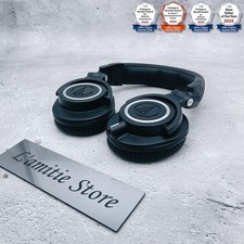 Audio-Technica ATH-M50x Over-Ear geschlossener faltbarer Kopfhörer schwarz JP...