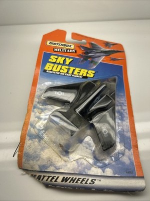 Sky Busters F-117A Stealth Fighter Die Cast New In Original Packaging Mattel