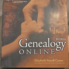 Genealogy Online 5th Edition Study Guide by Elizabeth Powell Crowe (2001)