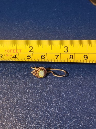 Sterling Silber Opal Ohrhänger - Bild 4 von 4