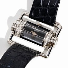 Corum Horizontal Diamond Ladies Steel Watch B...