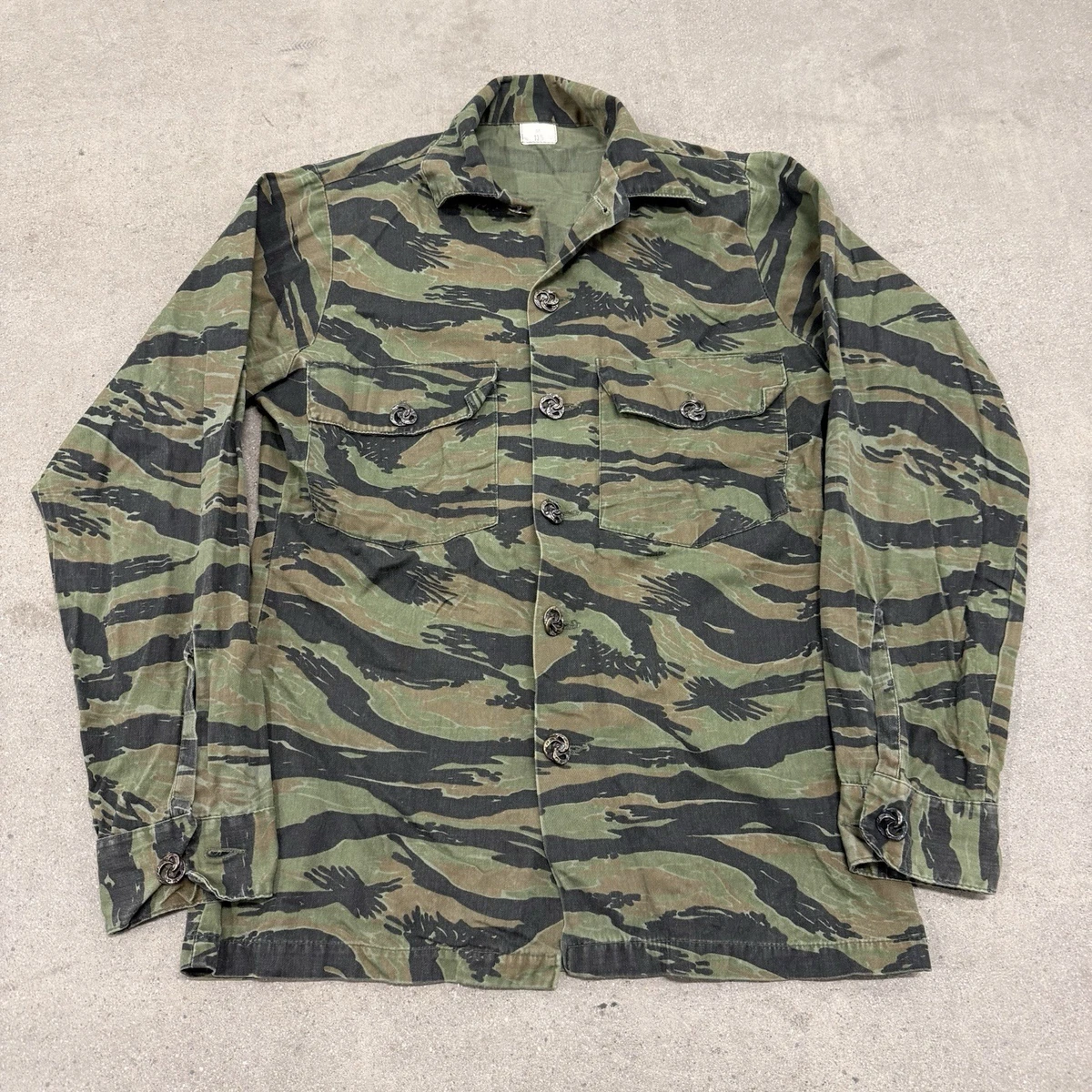 60's VIETNAM TIGER STRIPE CAMO HAMA ジッパー 最高の品質 HAMA CAMO STRIPE TIGER VIETNAM 60's ジッパー eBay