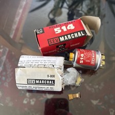 Vintage Appears New 514 Relay 915 00012 12volt Made In France Extra Fuse